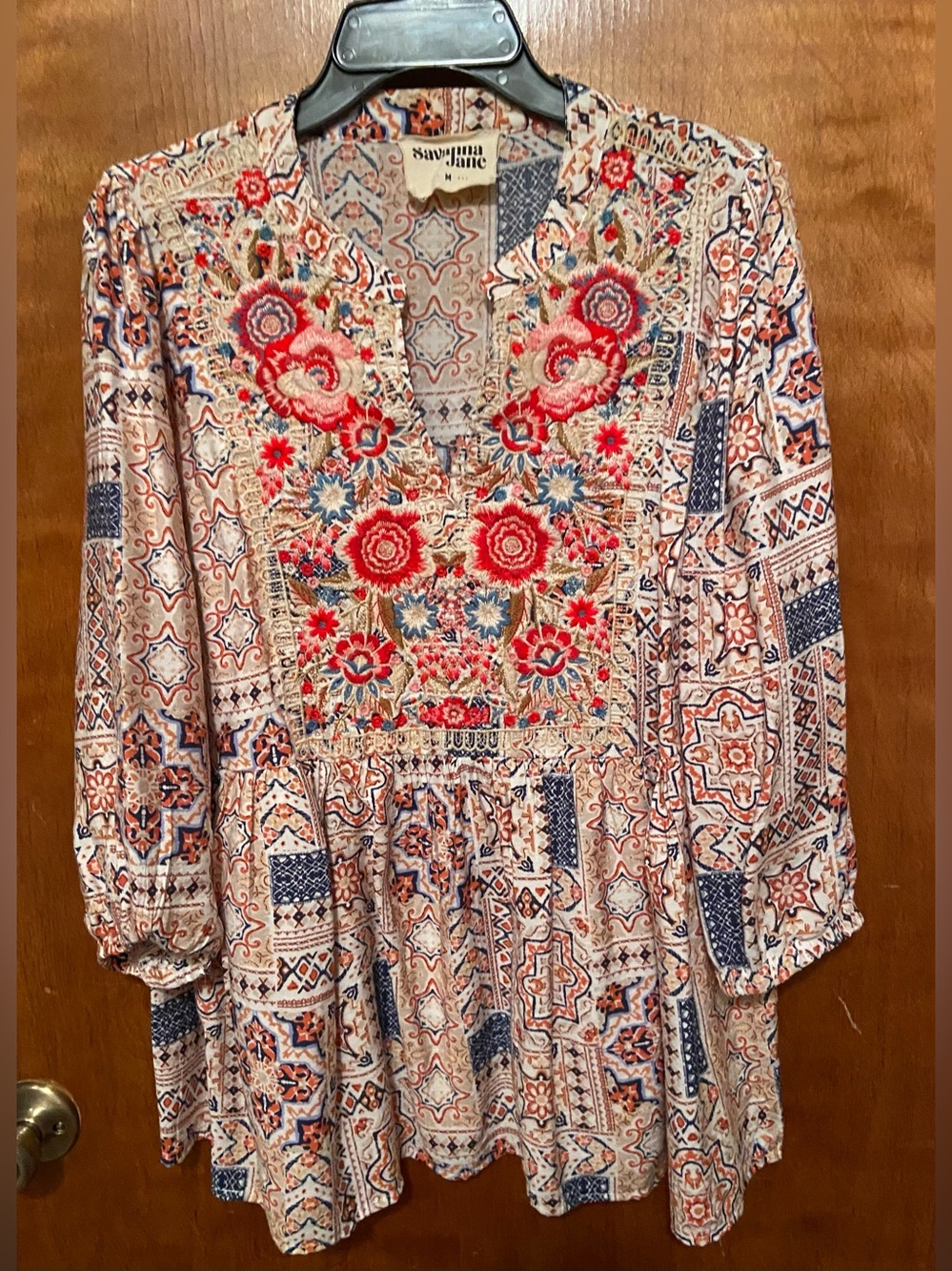 Savanna Jane Embroidered Top